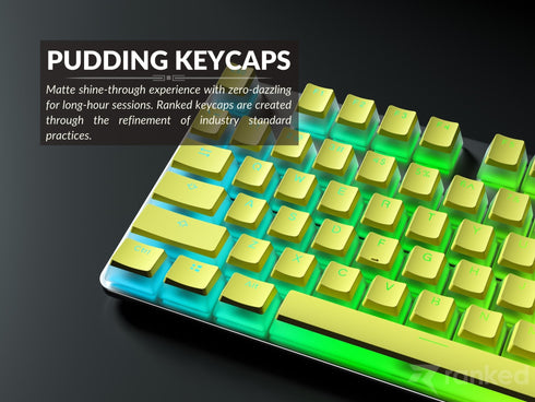 Pudding Keycaps - Ranked